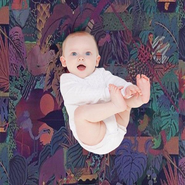 Glass Animals Zaba Throw Blanket