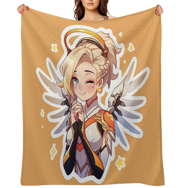 Cute Mercy Premium Throw Blanket