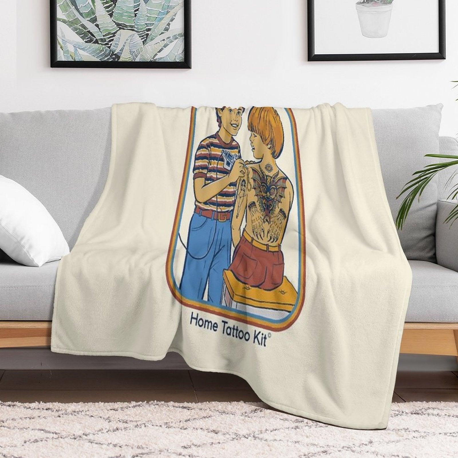 Rainy Day Fun Throw Blanket