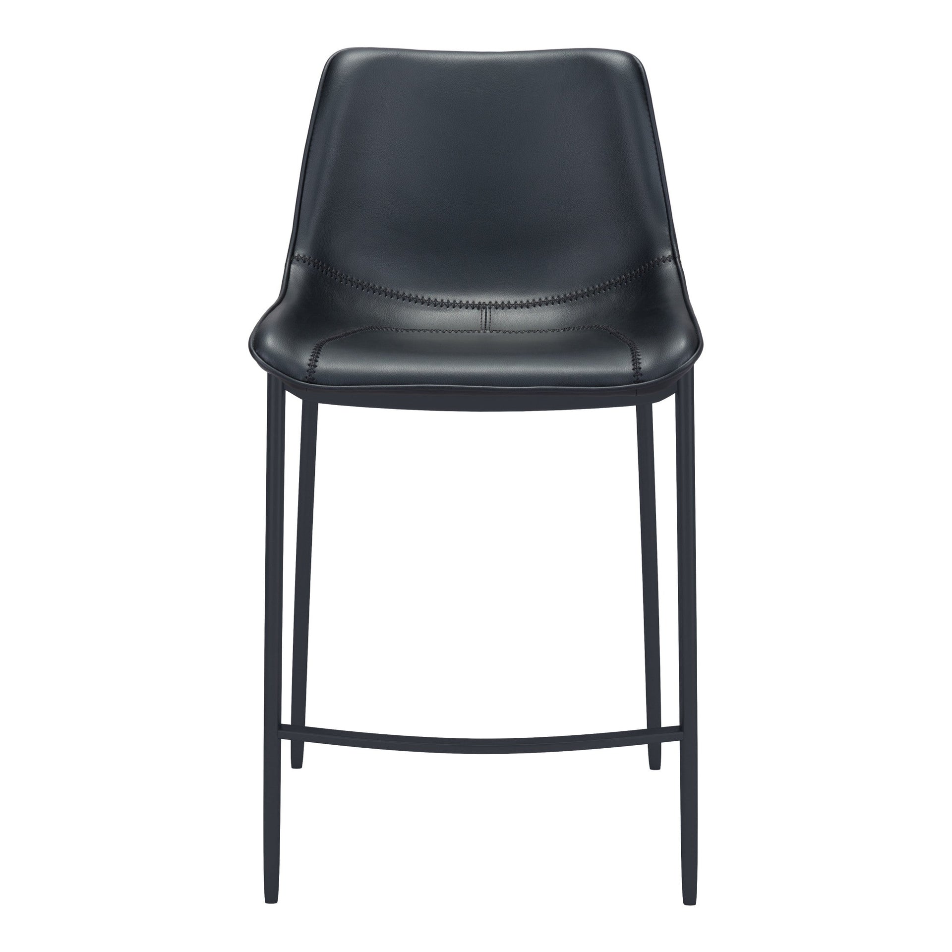 Magnus Barstool (Set of 2) Black