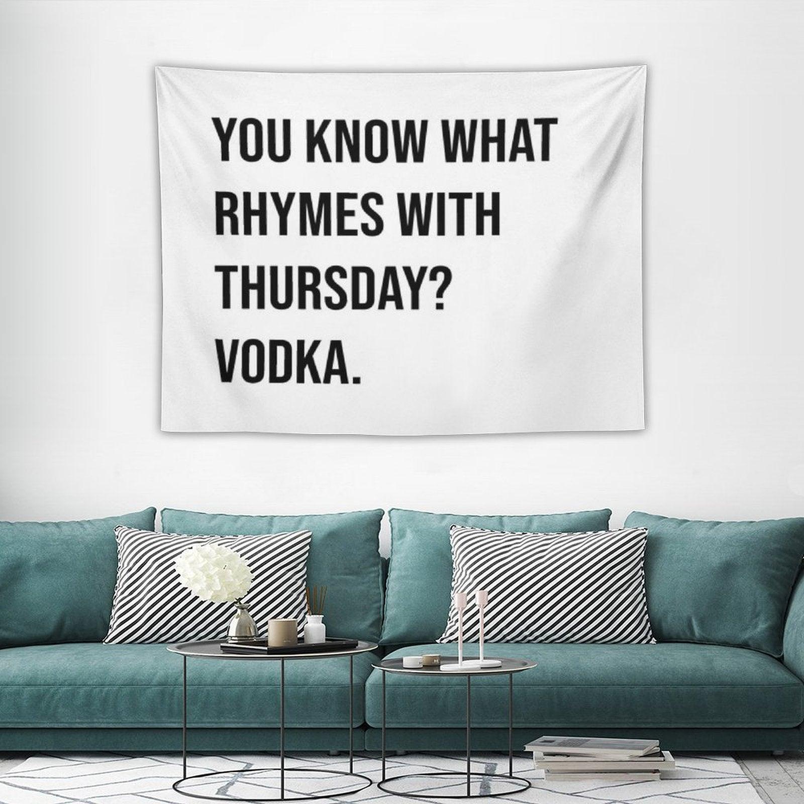 VODKA Tapestry