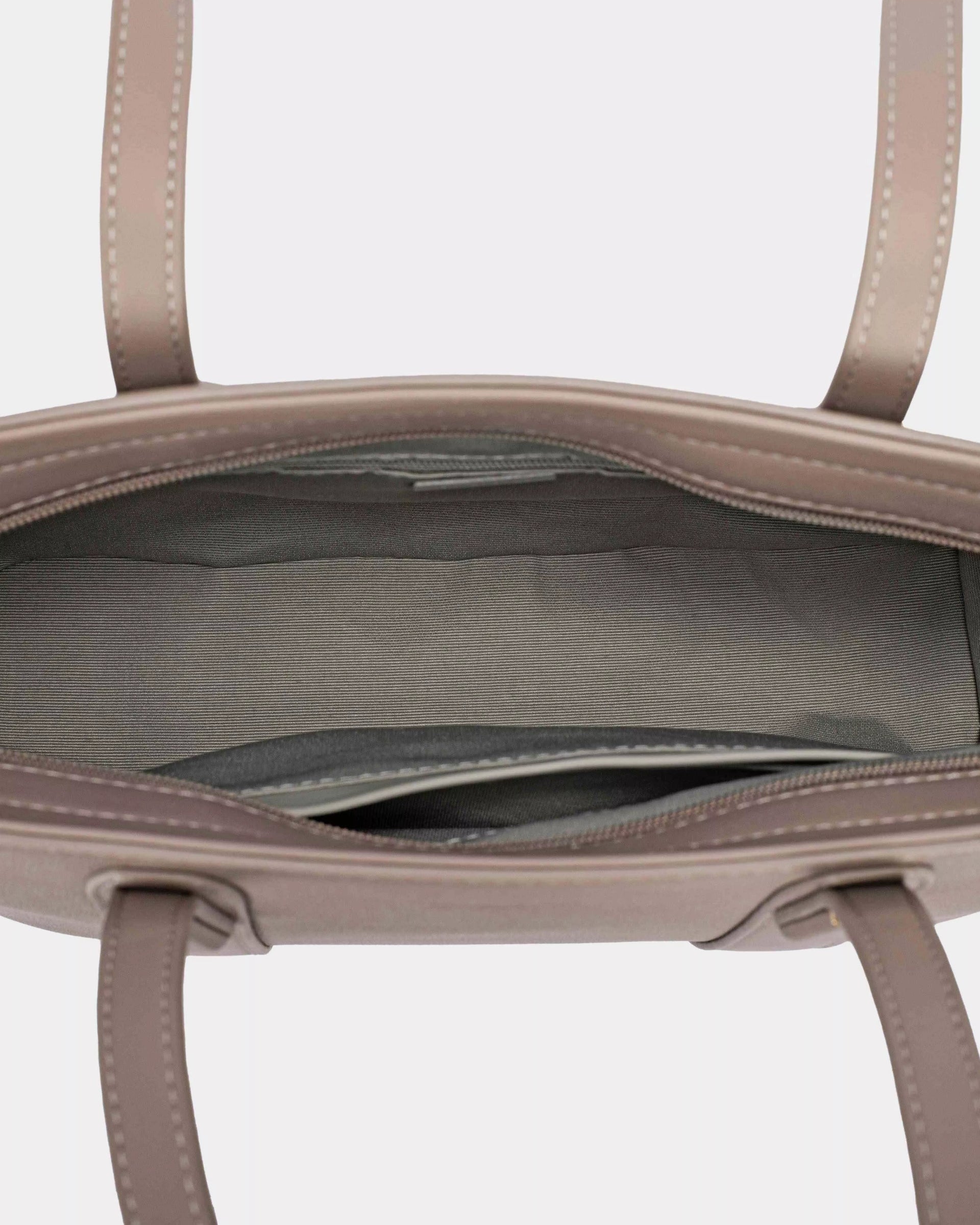 David Jones Leather Tote Bag with Gold Hardware Berry Charmz