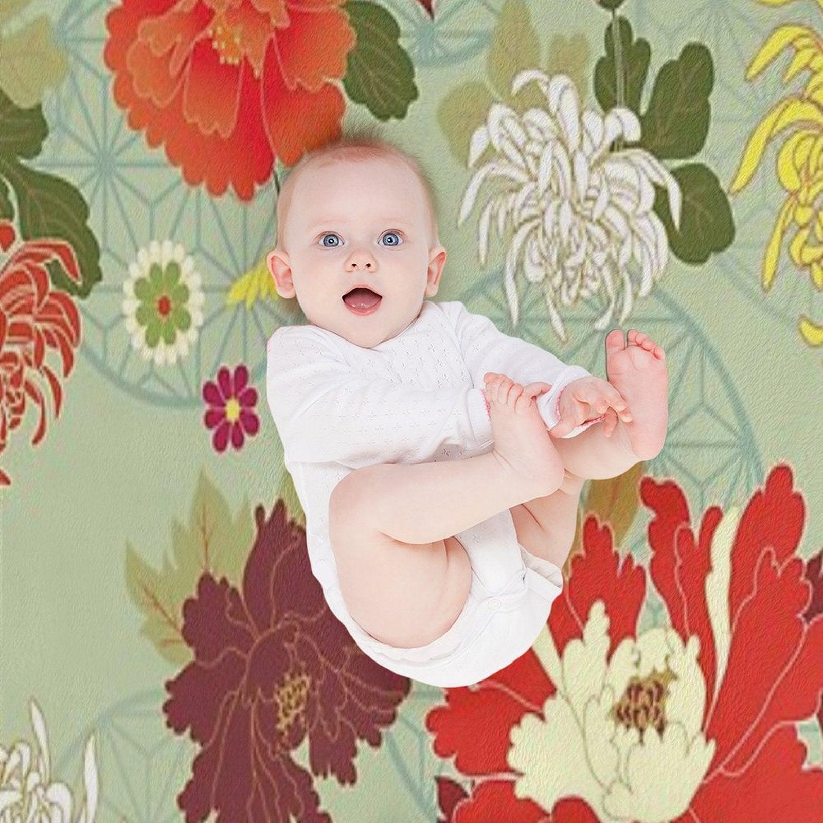 Peony 2 Throw Blanket