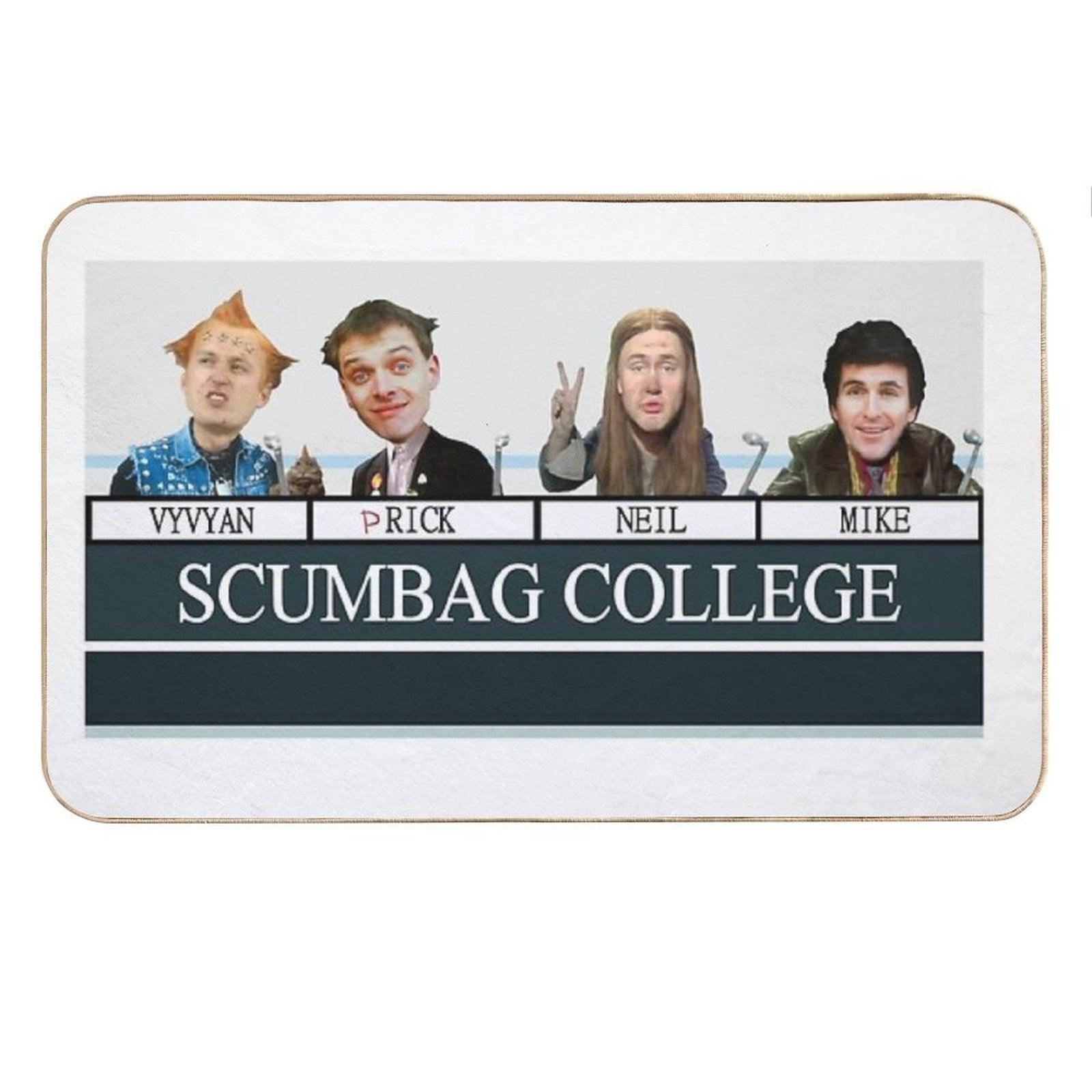 The Young Ones Scumbag College Bath Mat