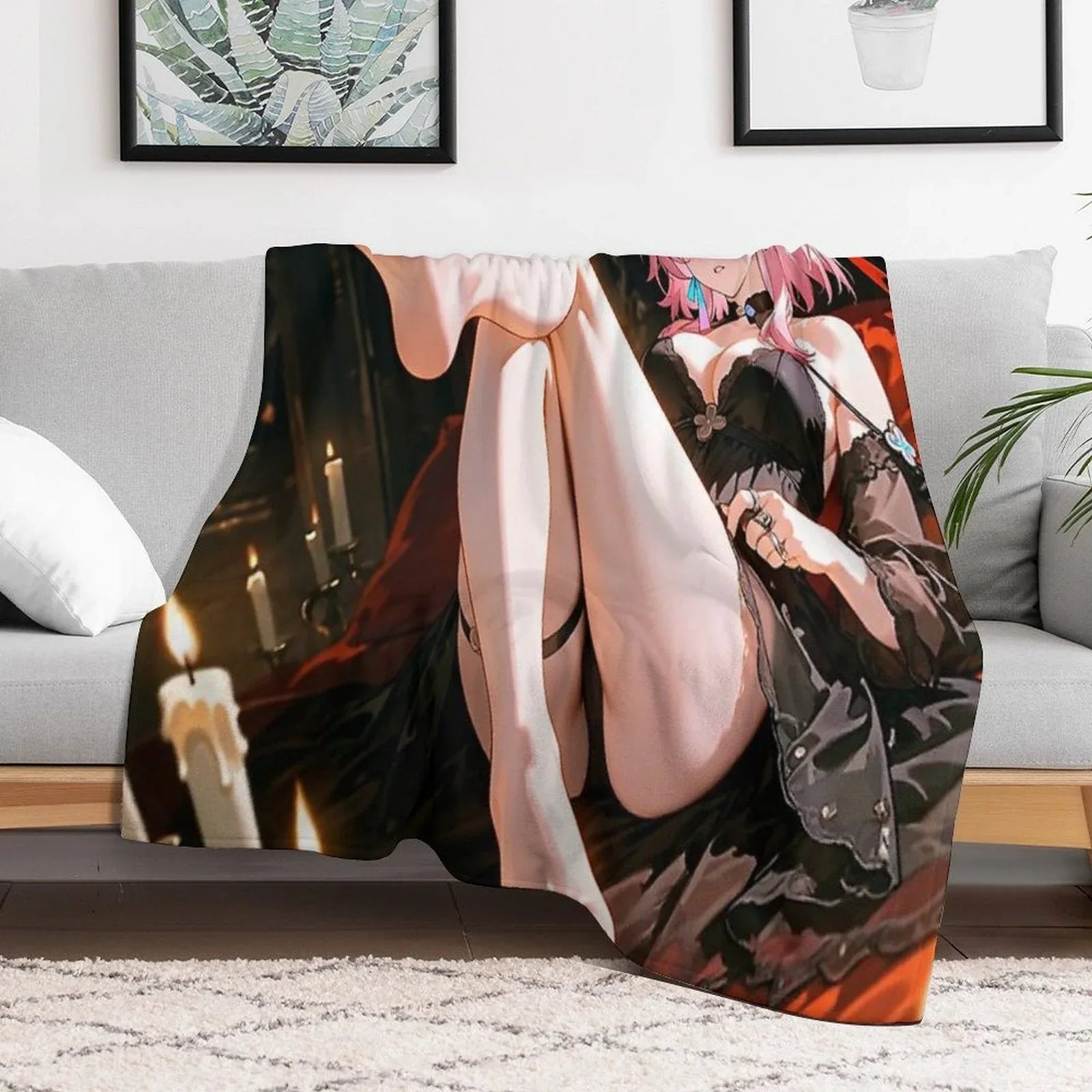 MARCH X Throw Blanket
