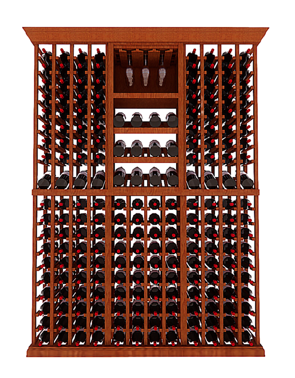 5 Foot Wine Cellar Storage System | 204 Bottle Capacity