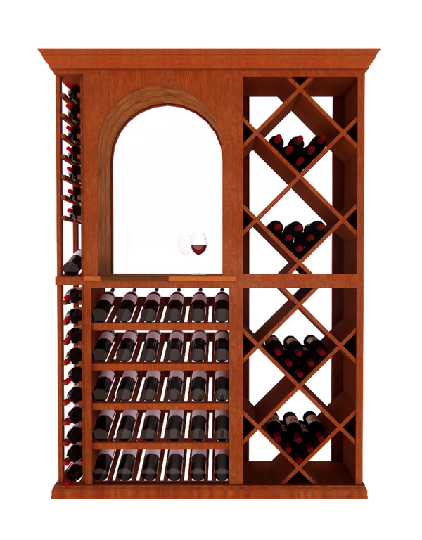 6 Foot Wine Cellar Storage System | 178 Bottle Capacity