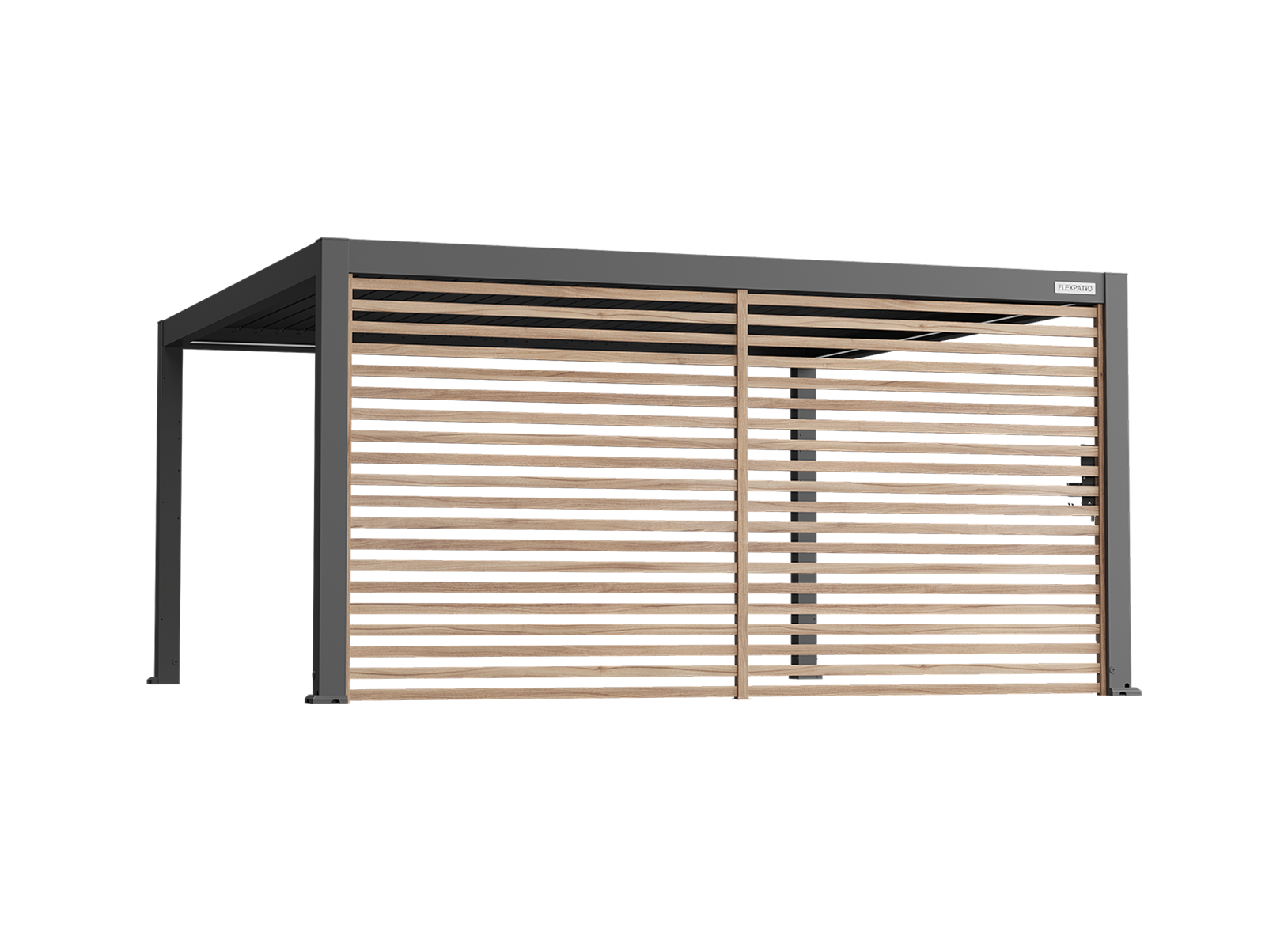 Wood-Grain Slat Walls