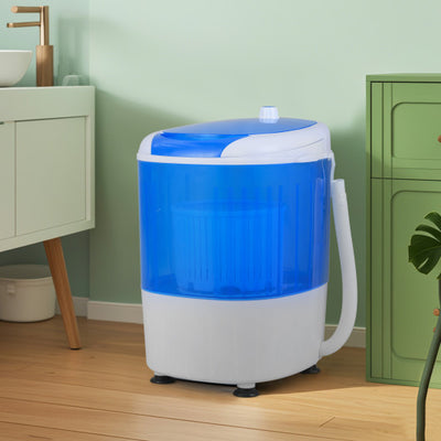 5.5 lbs Portable Semi Auto Washing Machine for Small Space