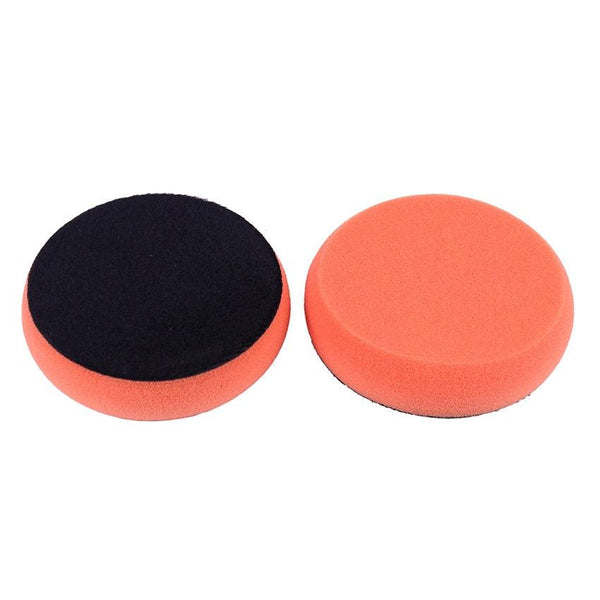 5PCS Car Wash Wax Polish Pad Polishing Pad Sponge Microfiber Sponge Applicators Car Cleaning Cloth Microfiber Applicator For Auto Polisher Waxing Sponge Car Wax Applicator Pads Kit Sponge Applicators Soft Foam Waxing Pad with Grip Handle