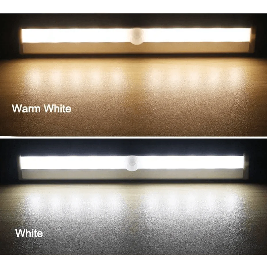 6/10 LEDs PIR LED Motion Sensor Light Cupboard Wardrobe Bed Lamp LED Under Cabinet Night Light For Closet Stairs Kitchen