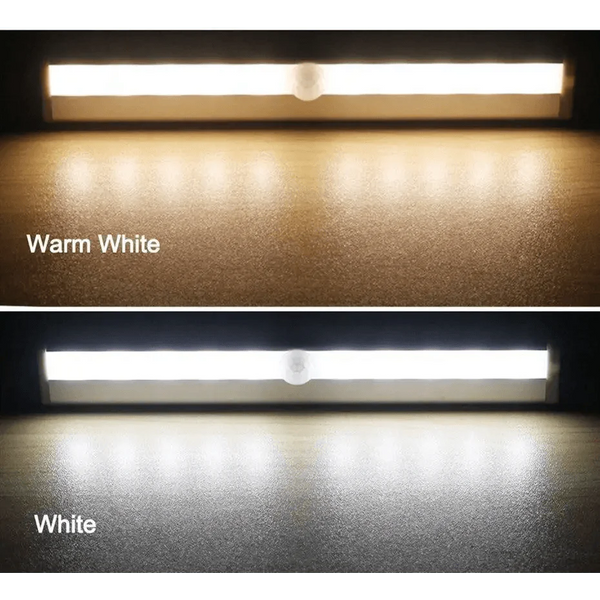 6/10 LEDs PIR LED Motion Sensor Light Cupboard Wardrobe Bed Lamp LED Under Cabinet Night Light For Closet Stairs Kitchen