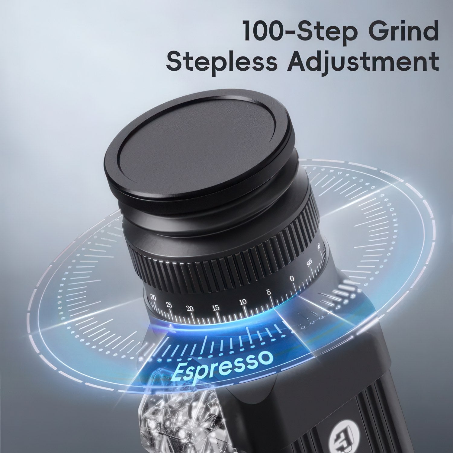 STARSEEKER E64 Electric Coffee Grinder - 64mm Titanium Flat Burr