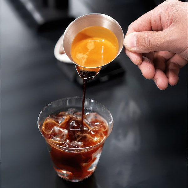 Crema-Removed Espresso Shot Cup