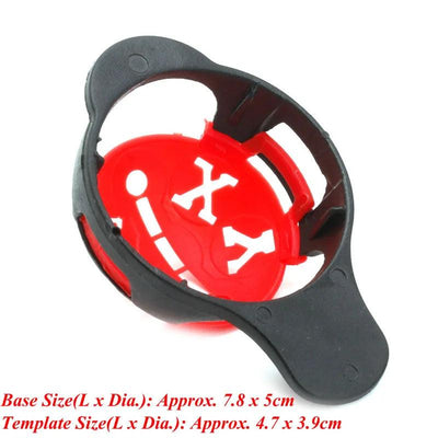 6 in 1 Golf Ball Line Liner Marker Template Drawing Alignment Marks Sign Tool