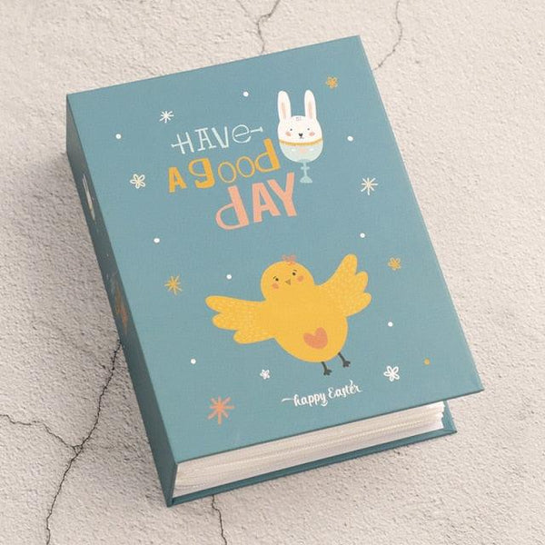 6 Inch Photo Album 100 Pockets Picture Storage Scrapbooking Picture Case Cartoon Animals Baby Grow Photo Album Family Family Scrapbook Albums