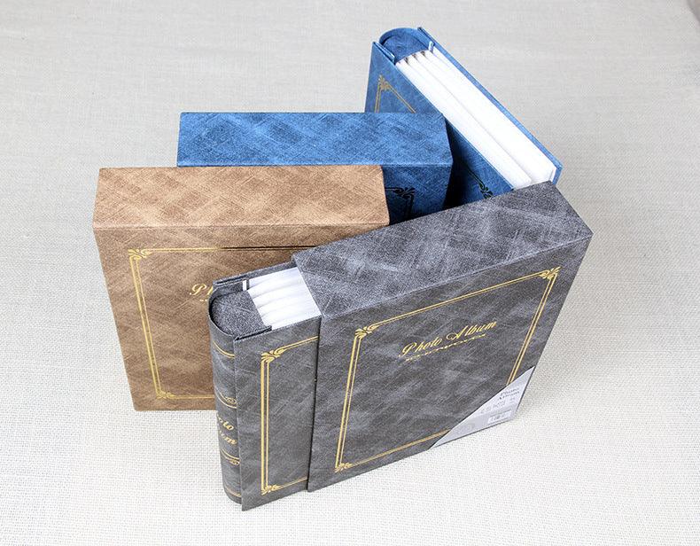 6 Inch Photo Album Holder 6 Inch Boxed Wedding Album Family Record DIY Photo Albums Birthday Gift Family Scrapbook Albums Family Anniversary Gift For Couple