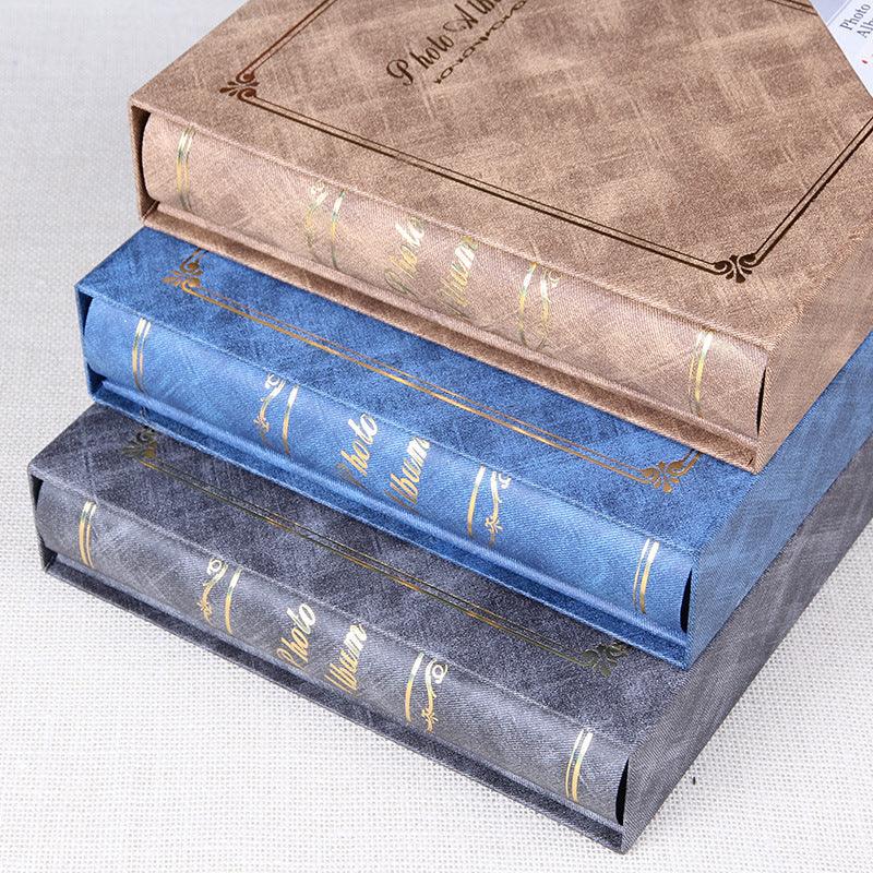 6 Inch Photo Album Holder 6 Inch Boxed Wedding Album Family Record DIY Photo Albums Birthday Gift Family Scrapbook Albums Family Anniversary Gift For Couple