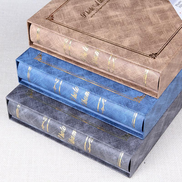 6 Inch Photo Album Holder 6 Inch Boxed Wedding Album Family Record DIY Photo Albums Birthday Gift Family Scrapbook Albums Family Anniversary Gift For Couple