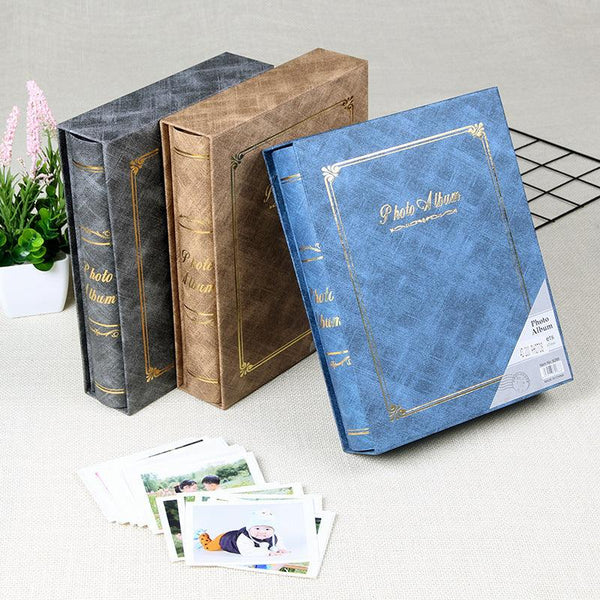 6 Inch Photo Album Holder 6 Inch Boxed Wedding Album Family Record DIY Photo Albums Birthday Gift Family Scrapbook Albums Family Anniversary Gift For Couple