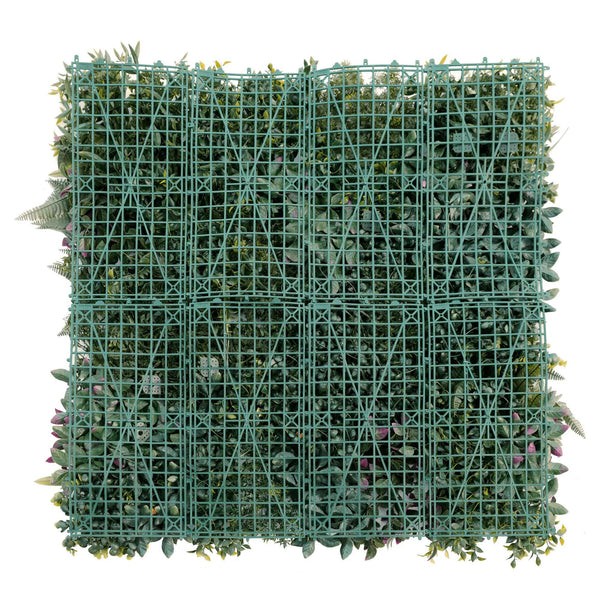 Country Fern Artificial Vertical Garden Green Wall Panel 40×40in 11 SQ FT – UV Resistant – Commercial Grade