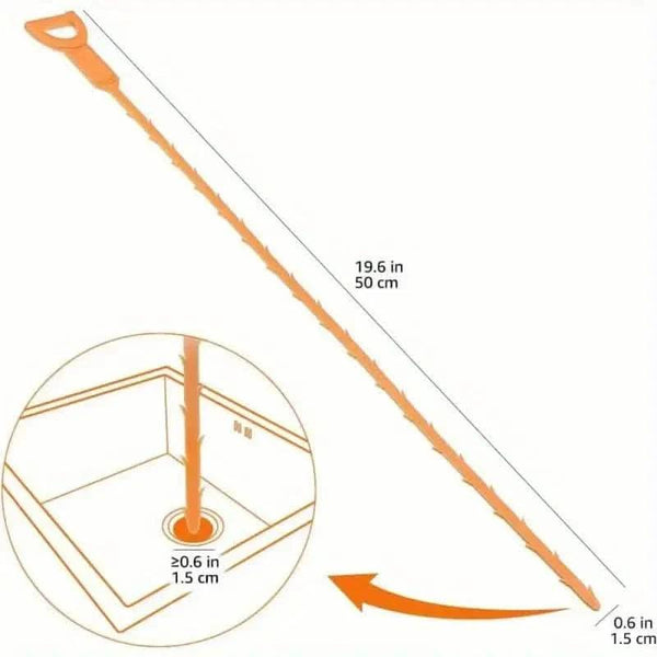 6-Pack: 19.6-inch Flexible Basic Drain Plug Remover