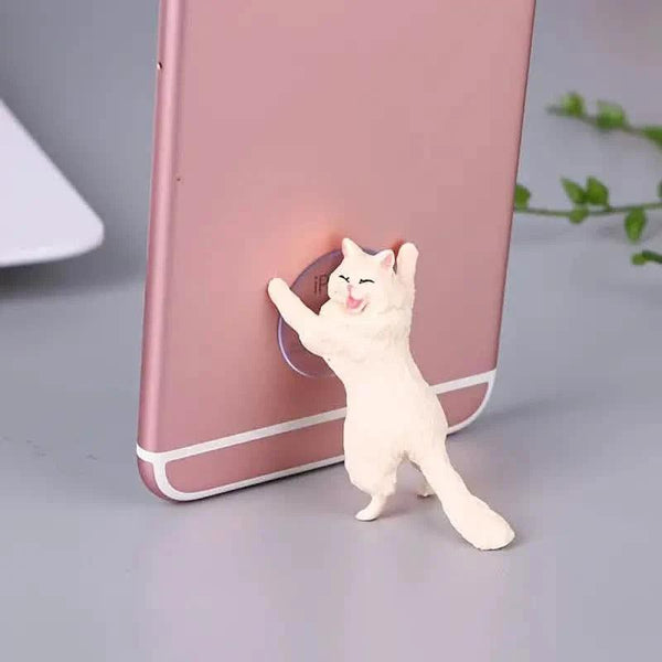 6-Pack: Portable Universal Cute Cat Cell Phone Holder