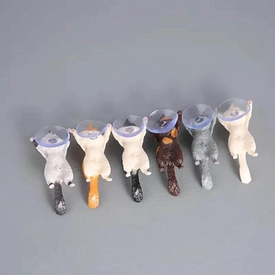 6-Pack: Portable Universal Cute Cat Cell Phone Holder
