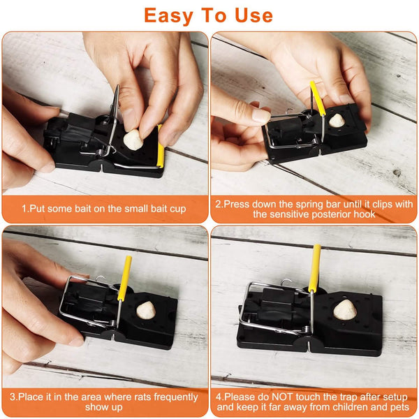 6-Pack: Reusable Mouse Traps