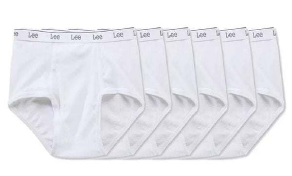 6-Pack Lee Men's Cotton Tag-Free Classic Brief