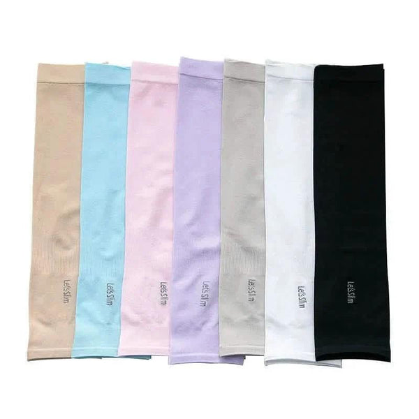 6-Pairs: Ice Silk UV Protection Arm Sleeves