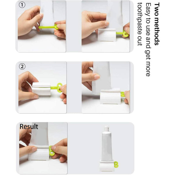 6-Pieces: Multi-Purpose Toothpaste Dispenser