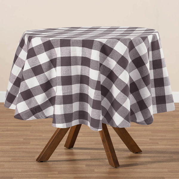 Round Tablecloth - Plaid Tablecloths