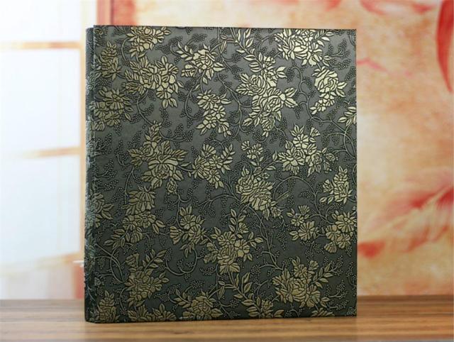 600 Pockets 6 Inch Interleaf Type Big High Capacity Photo Album PU Leather Photo Albums Handmade DIY Commemorative Family Flower Memo Scrapbook Paper Baby Family Scrapbook Albums