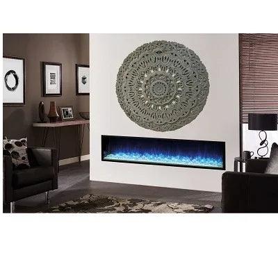 Chartres Carved Wall Medallion - Gray - Gifts for You 'n Me