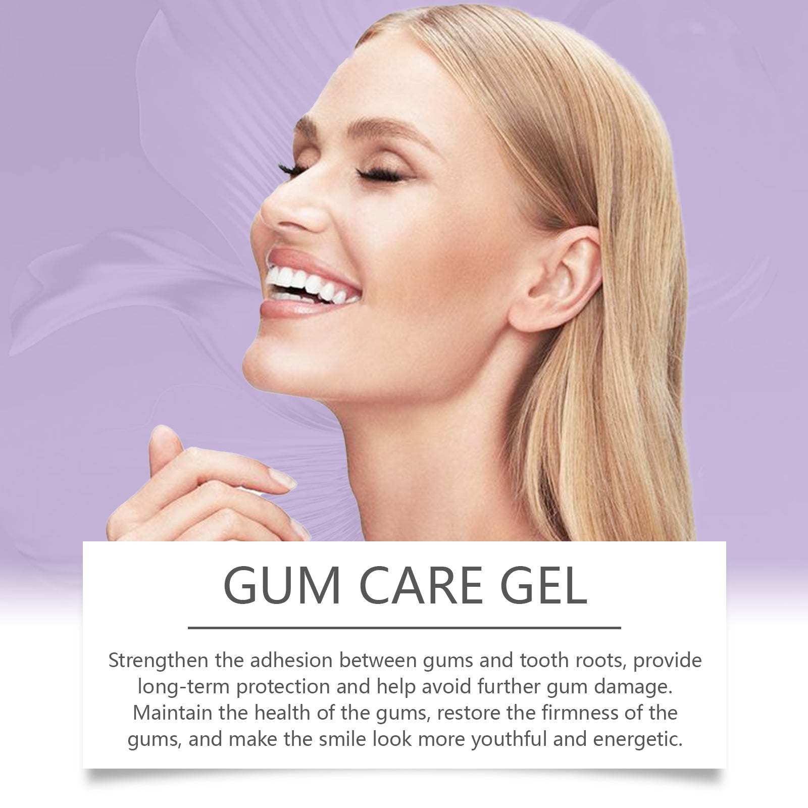 Purple Gum Care Gel Deep Cleans Stains And Gently Protects Gums For Dental Care