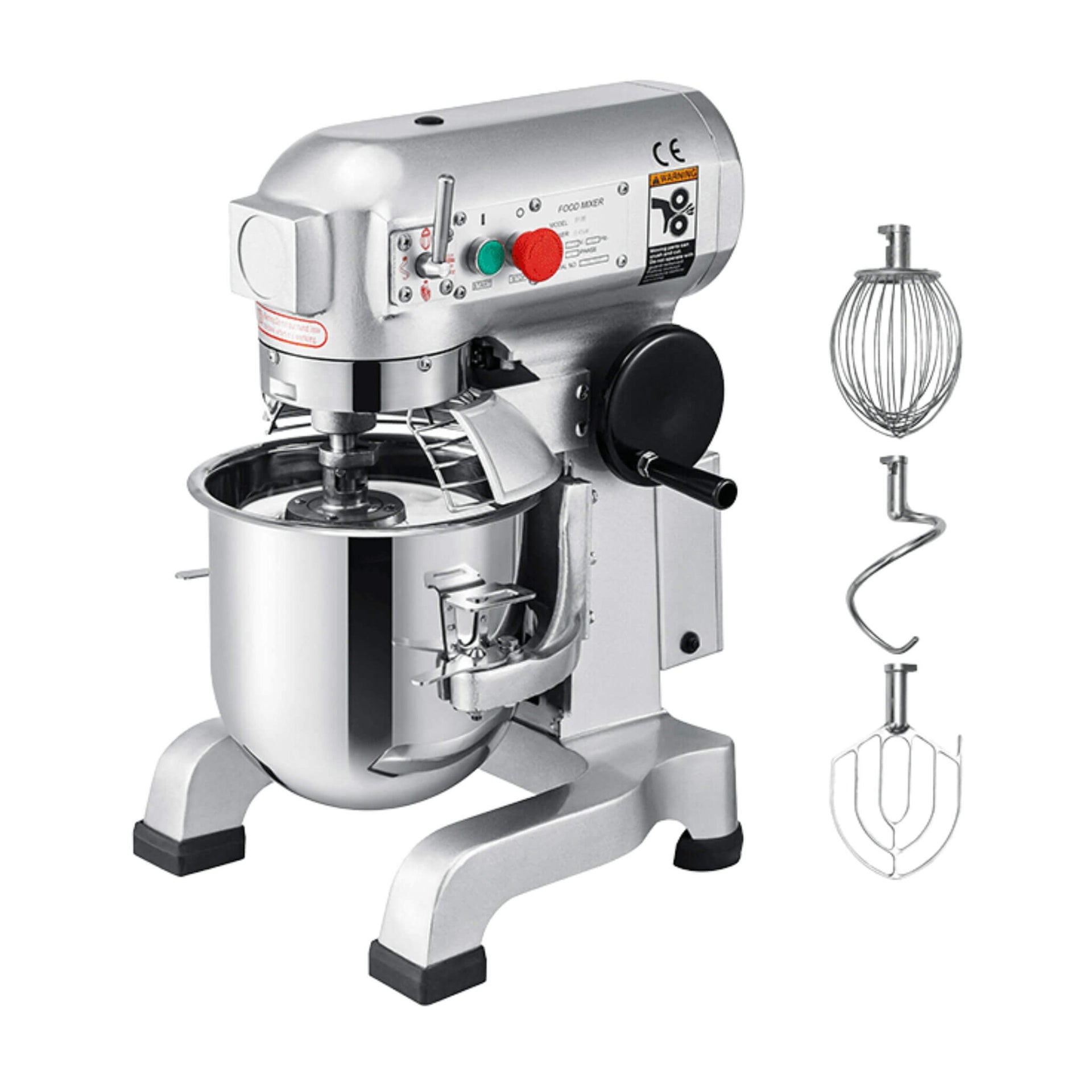600W Commercial Dough Kneader Bakery Mixer Machine, 15QT (SAK95629)