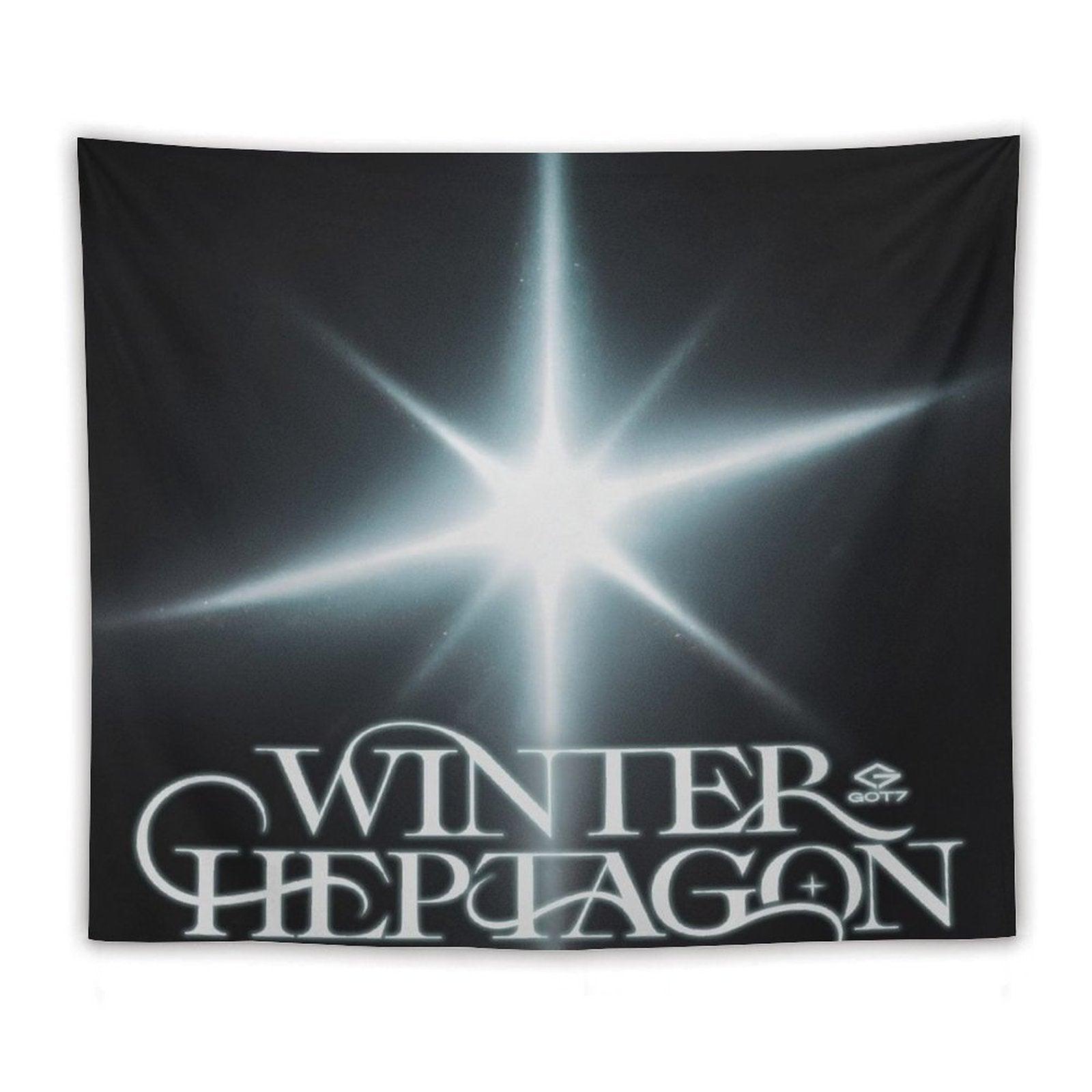 GOT7 - WINTER HEPTAGON (English Translation) Tapestry