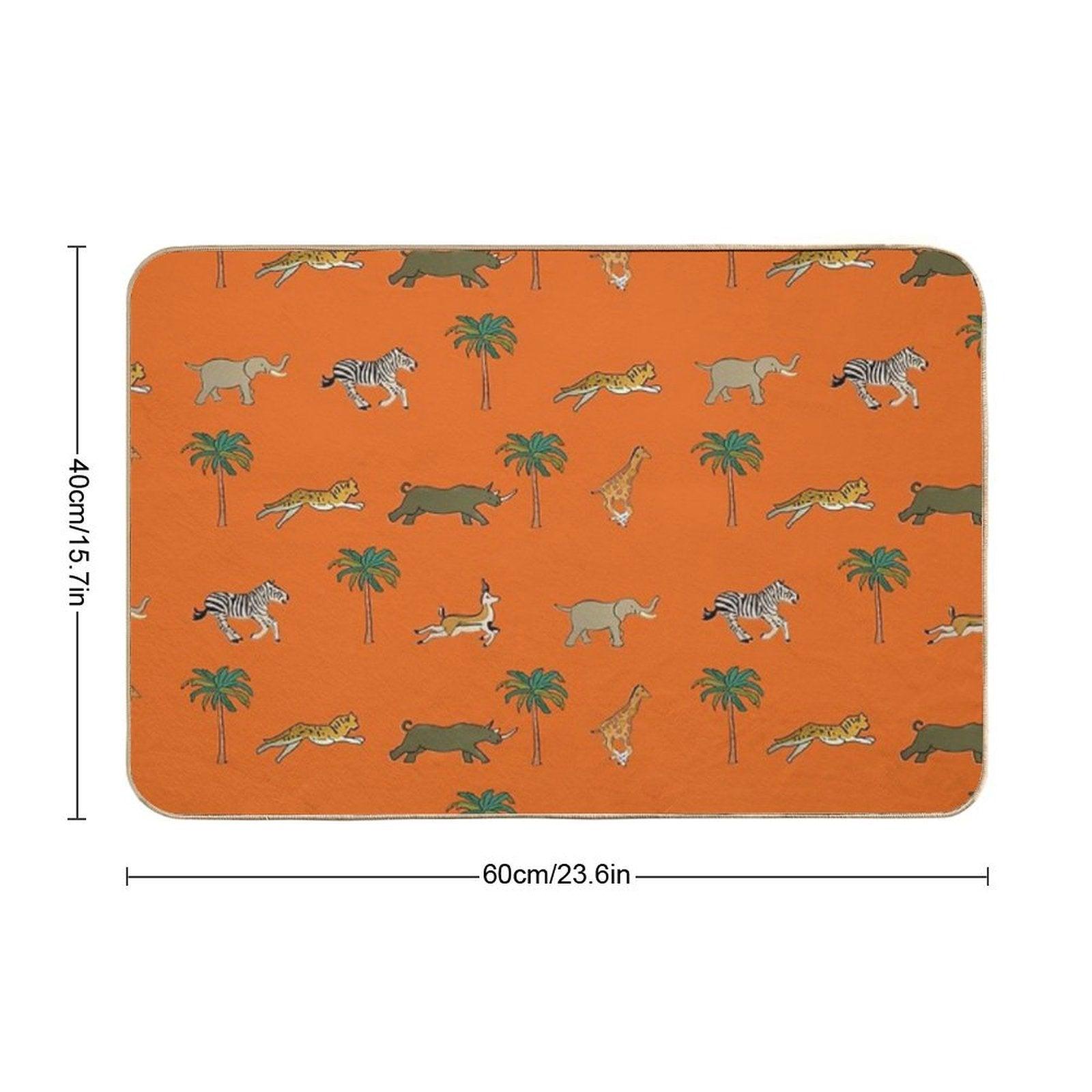 Darjeeling Luggage Bath Mat