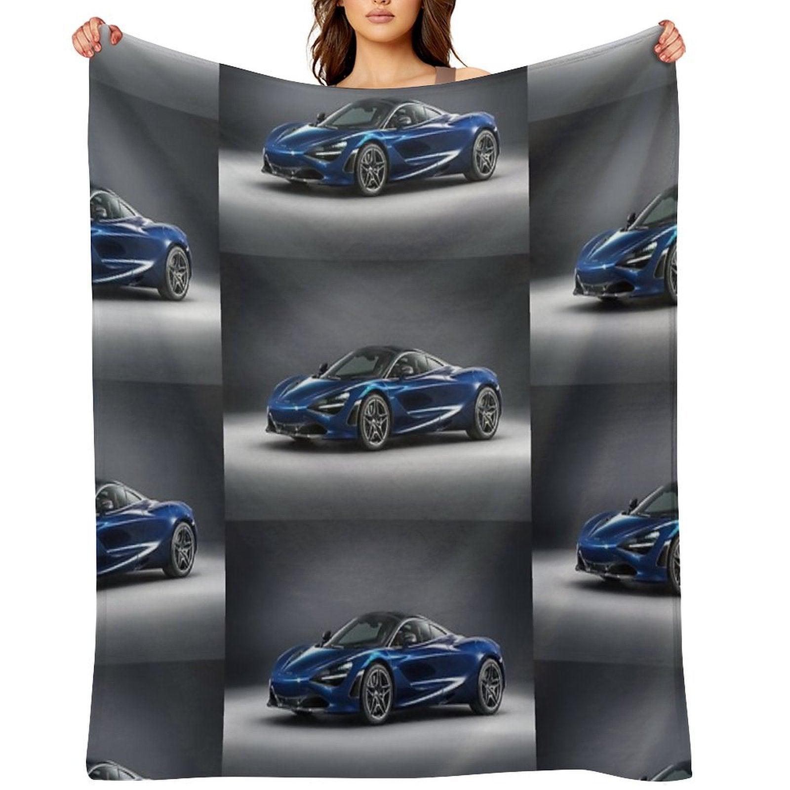 McLaren 720s Throw Blanket