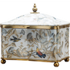 Porcelain Hinged Box/Tureen With Bronze Accent - Tessa