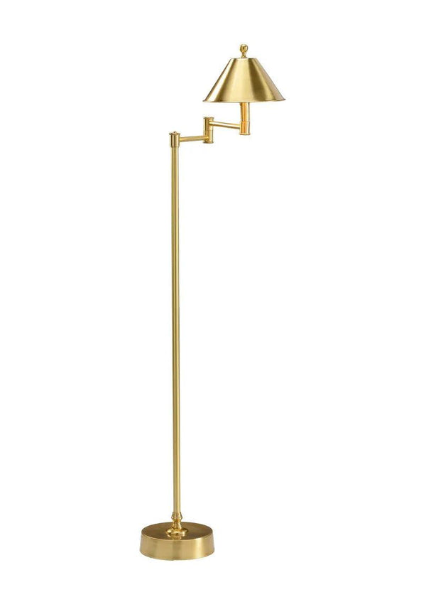 Ashbourne Floor Lamp - Gold by Wildwood - Gifts for You 'n Me