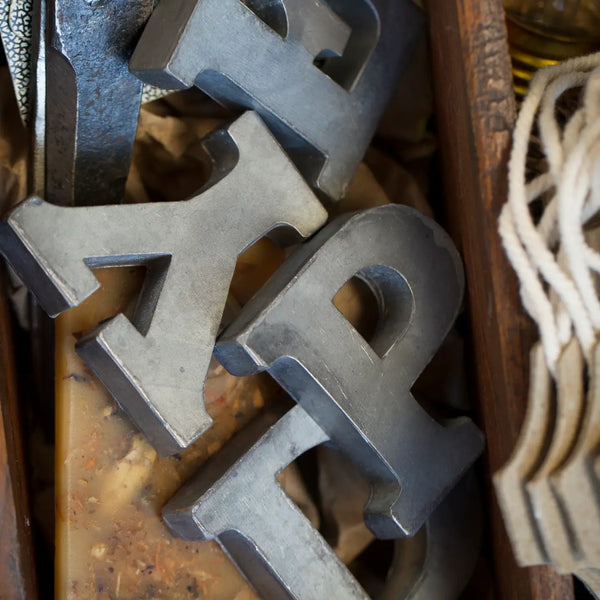 Metal Zinc Alphabet Letter