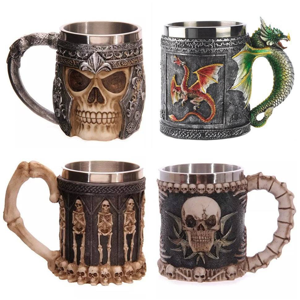 Skull Mugs Coffee 400ML