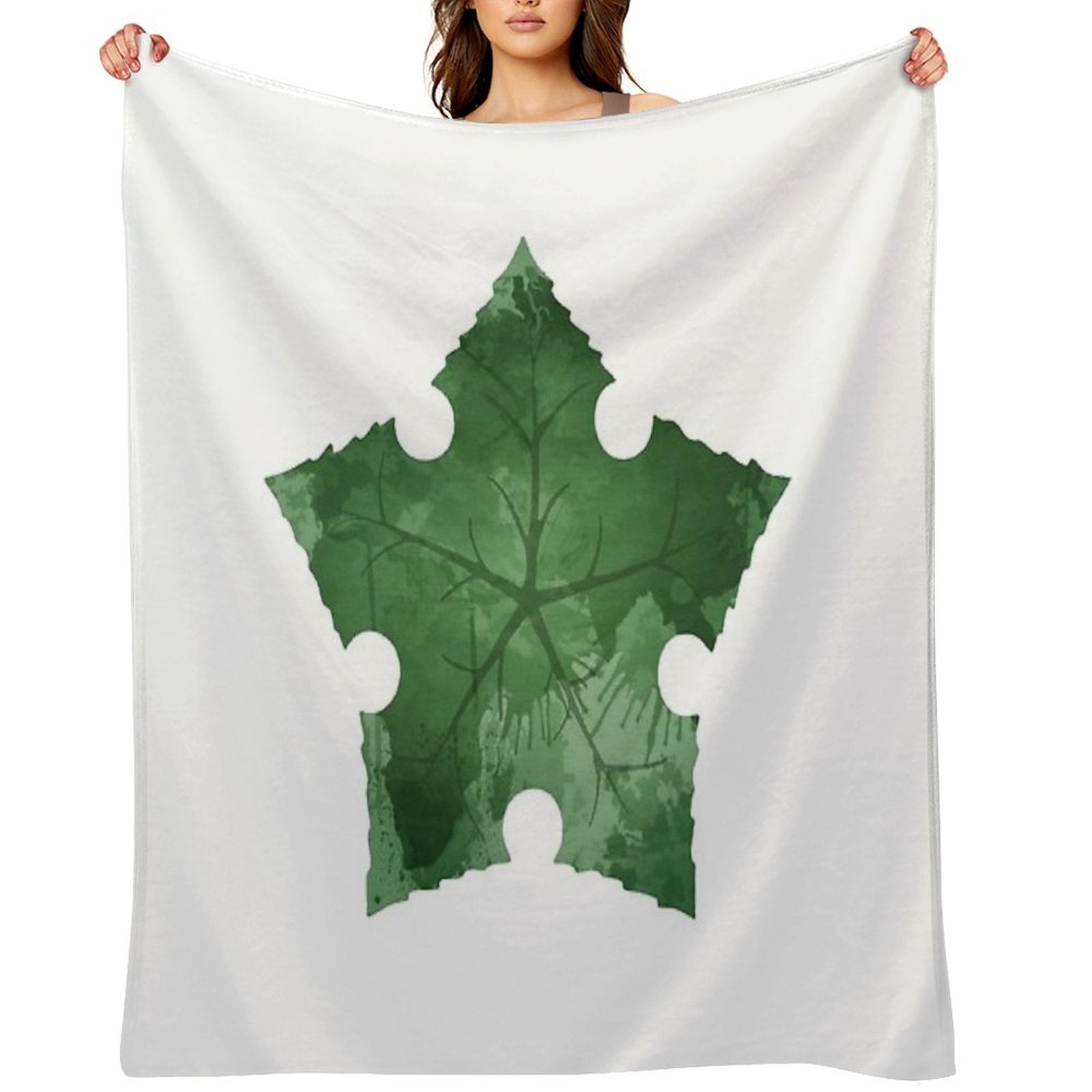 Tree Star Inspired Silhouette Premium Throw Blanket