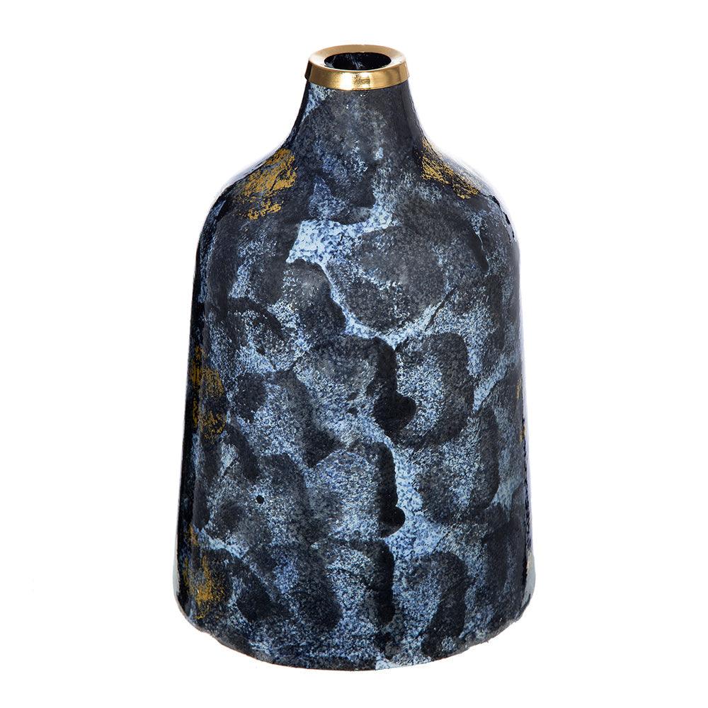 Modern Art Glass Floral Accent Vase