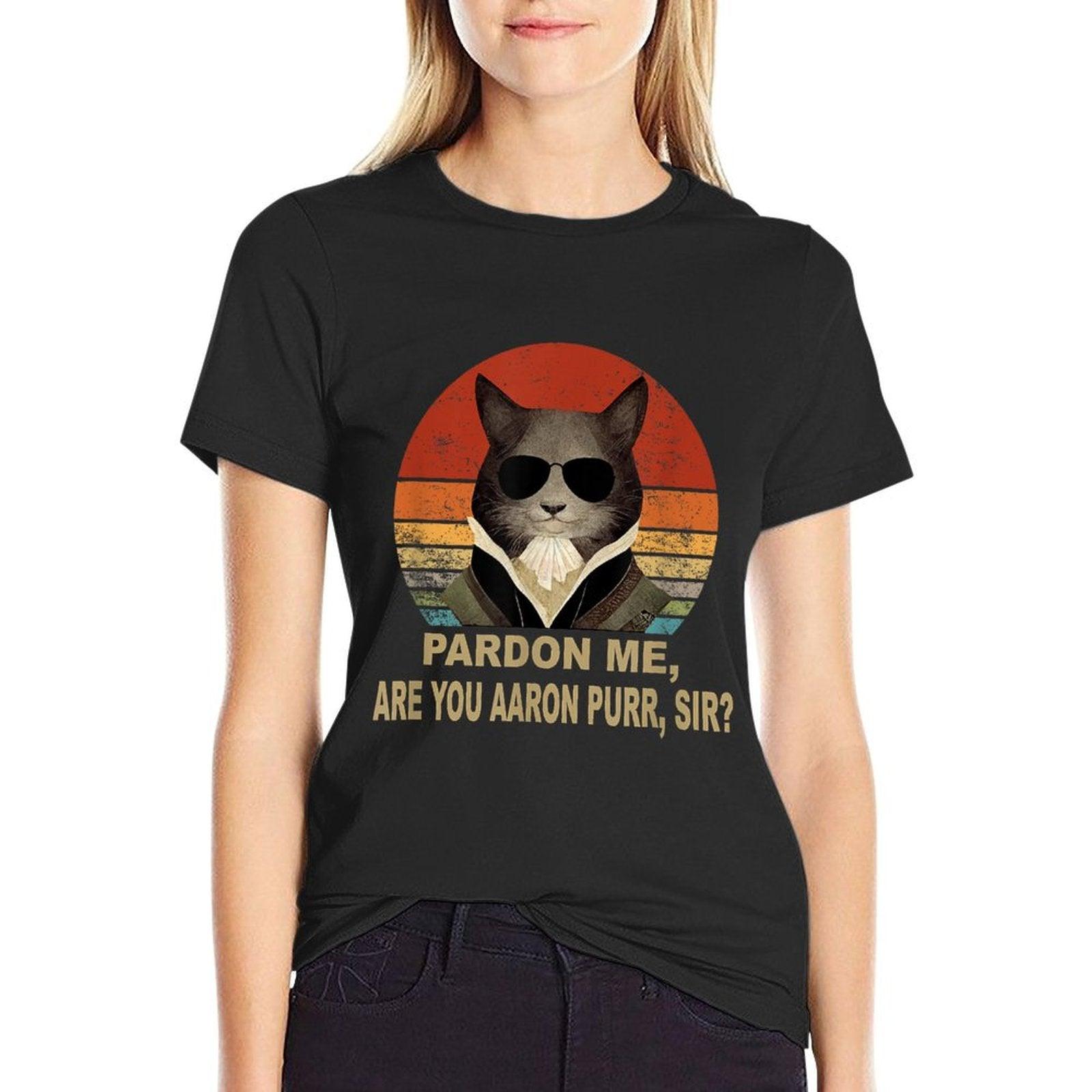 Alexander Hamilton Cat T-Shirt