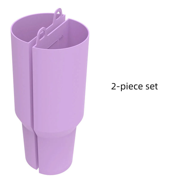 2-in-1 lined double drinking cup inner liner silicone 40oz special