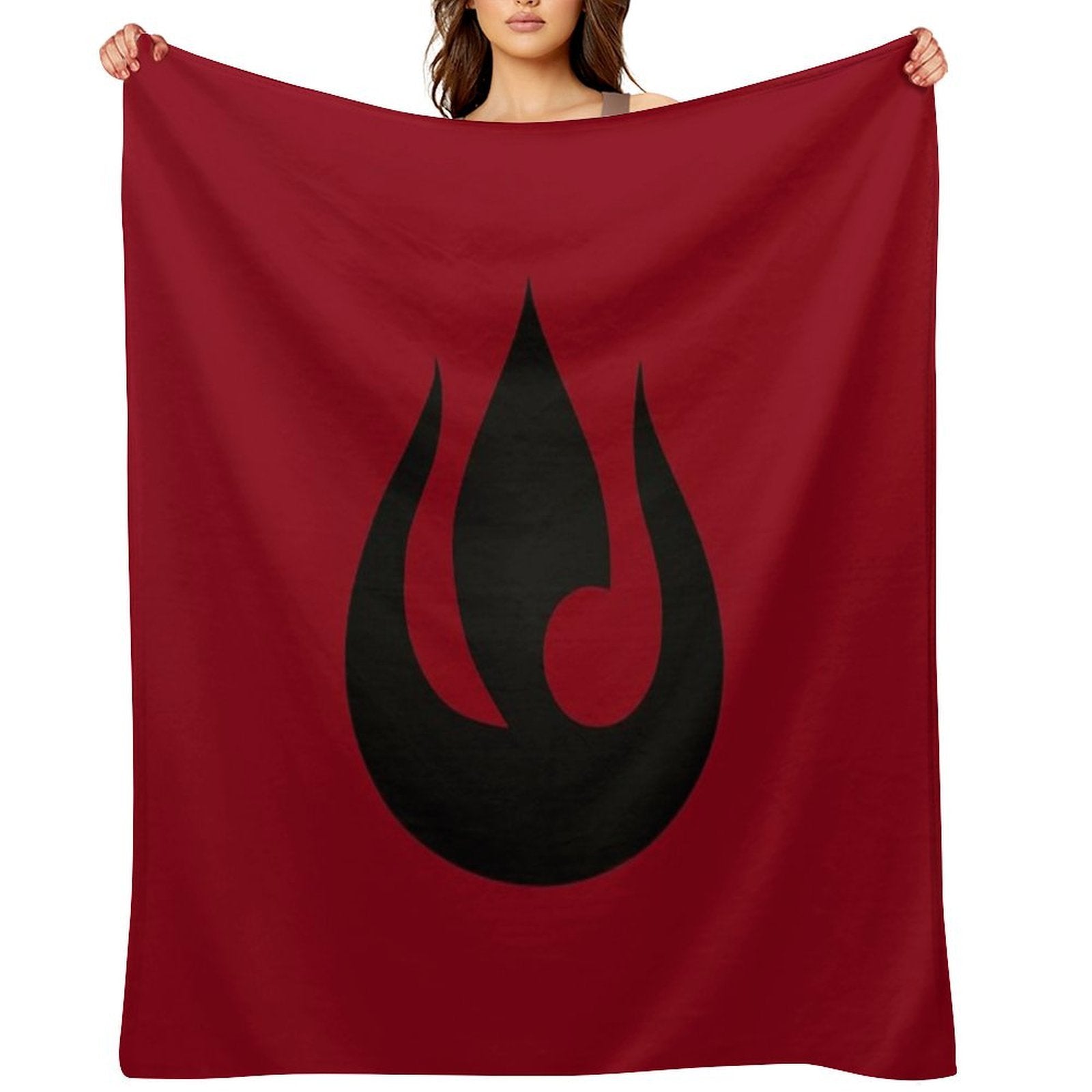 Fire Nation Logo All-season Throw Blanket