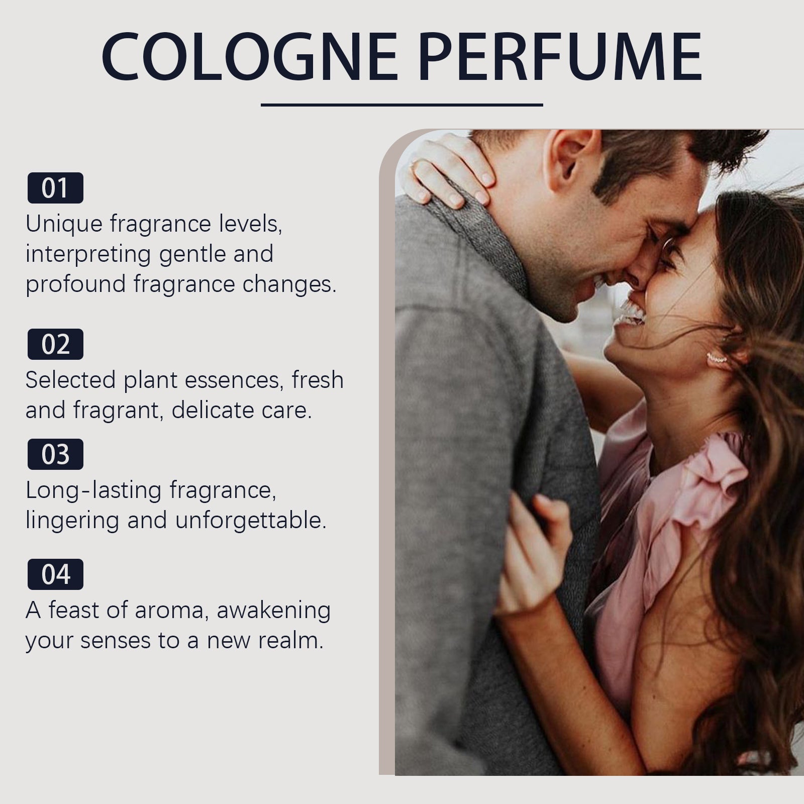 Men's Charm Cologne Eau De Toilette Cologne Spray Fresh Fragrance For A Date With A Light Fragrance Cologne